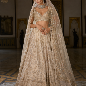 Royal Gold Reverie Lehenga